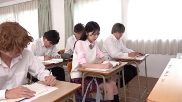 The Student Council President Uncensored Mori – asian porn, big tits, blowjob, cumshot, group sex, japanese, public, students, threesome, The Student Council President Uncensored Mori